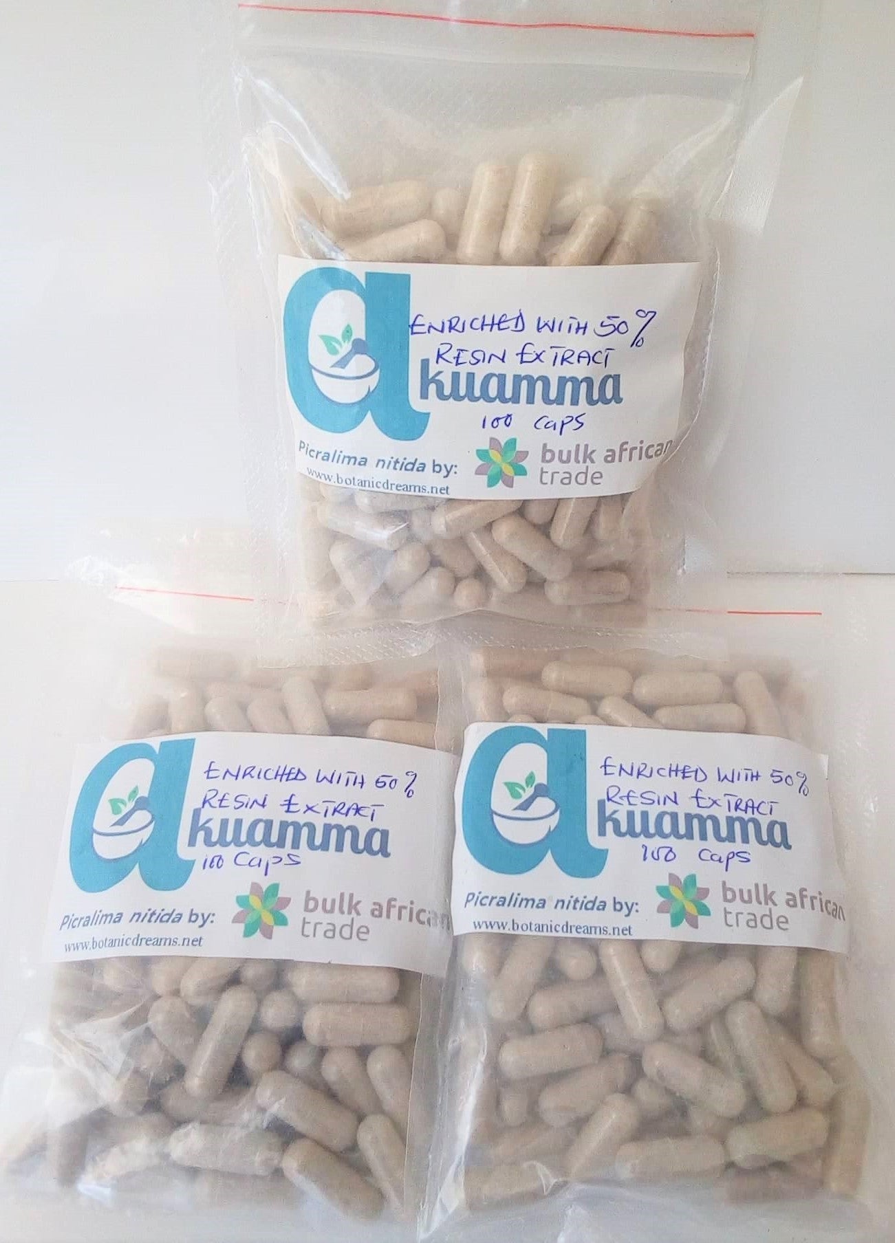 Akuamma Resin 6:1 Capsules