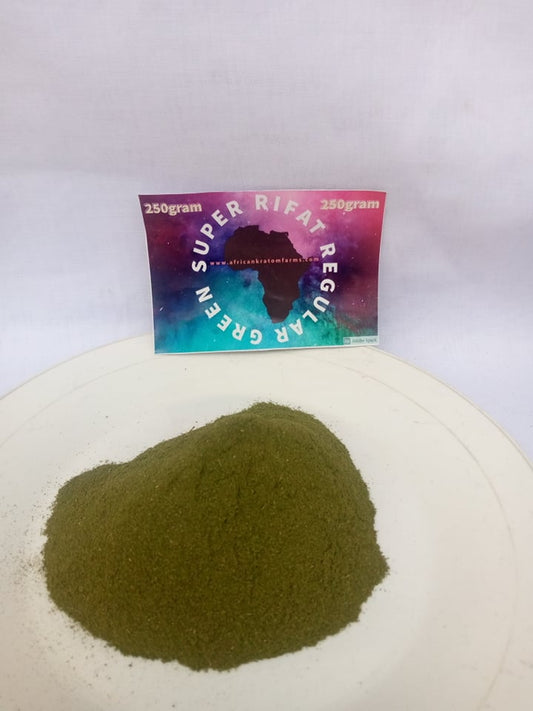 African Rifat Kratom regular green 0.5 kg to 30 kg